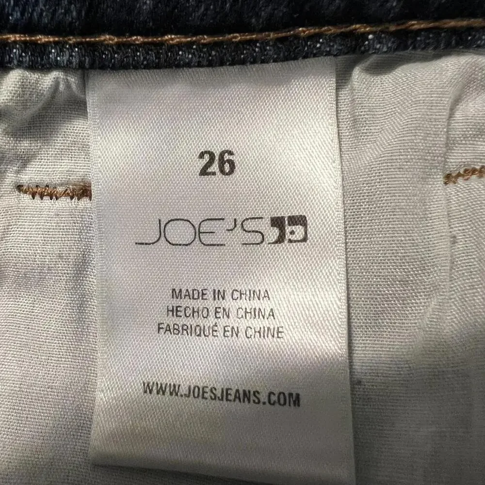 Joe’s Dark Wash Denim Midi Skirt. Size 26